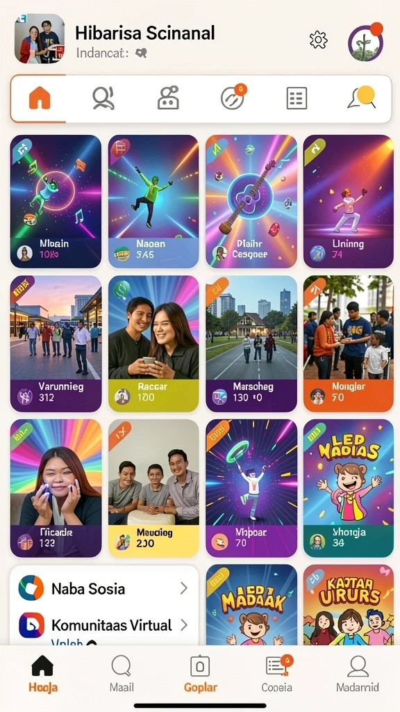 idrok - Tampilan utama IDROK yang menarik dan ramah pengguna.
