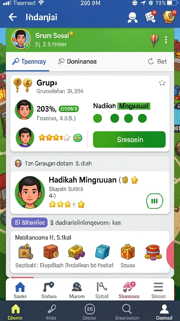 sarang777 - Tampilan antarmuka yang user-friendly dan menarik.
